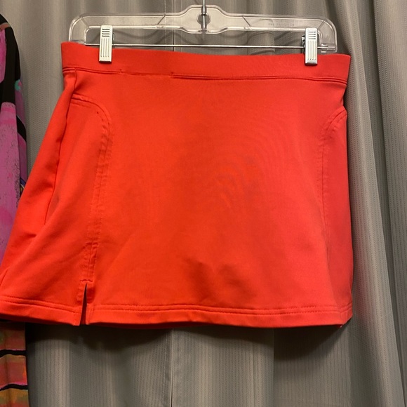 adidas Dresses & Skirts - adidas women’s golf tennis performance skirt salmon orange color LPGA XL 👠508
